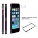 Metal Bumper for iPhone 5, Black / Hot Pink